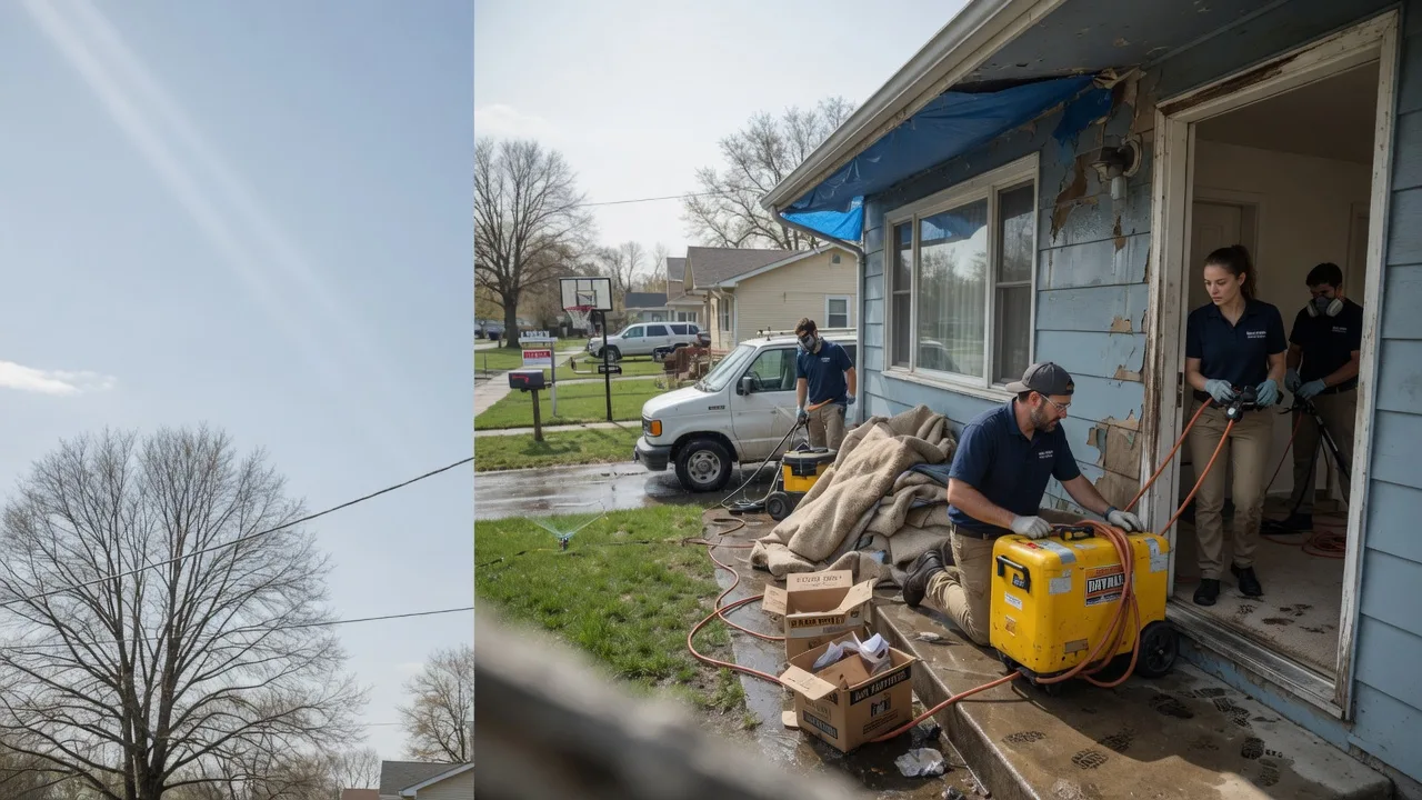 Basement Flood Cleanup in Russell, PA near me